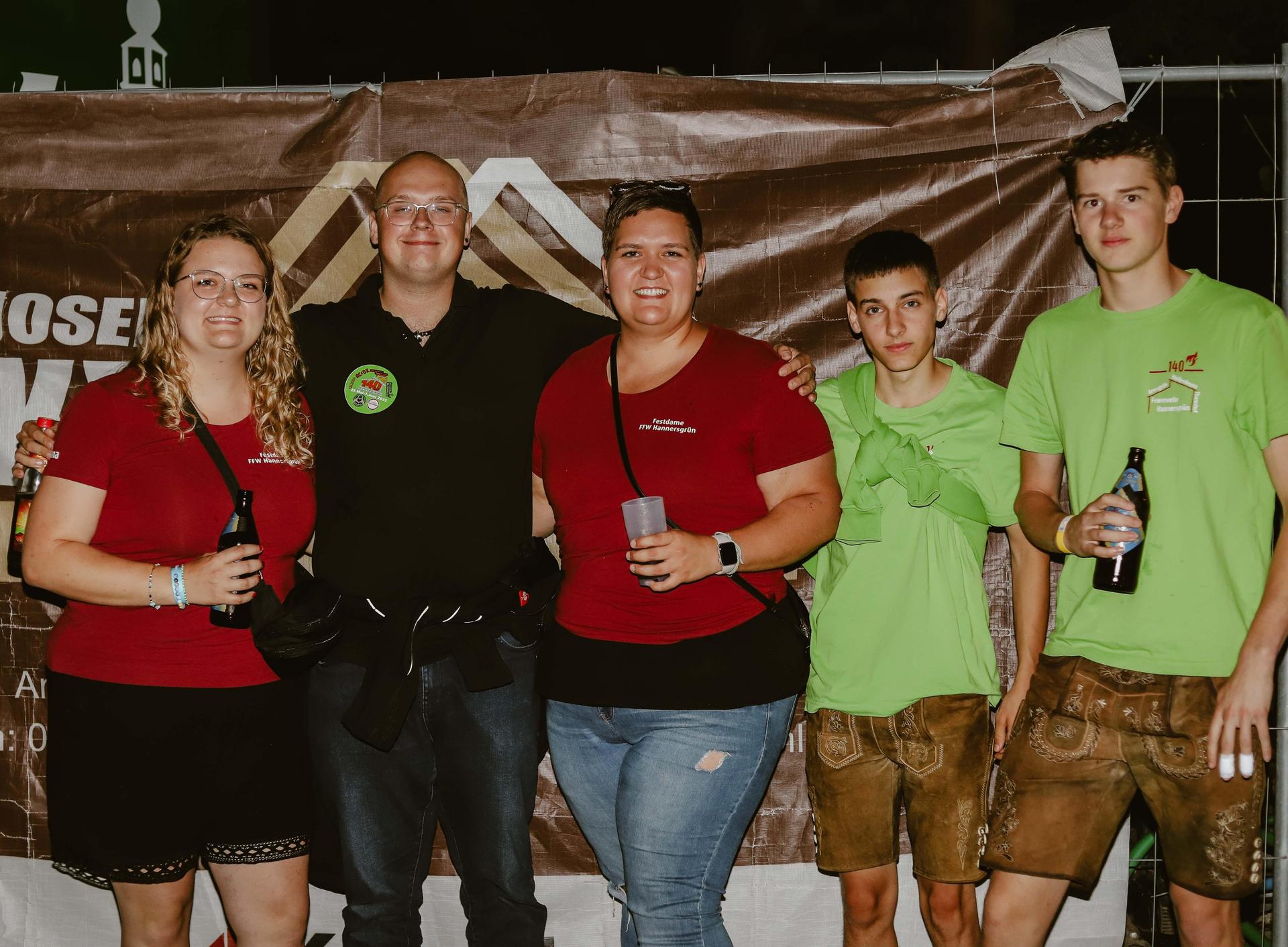 Die Container-Party in Luhe. (Bild: Kolping Luhe)