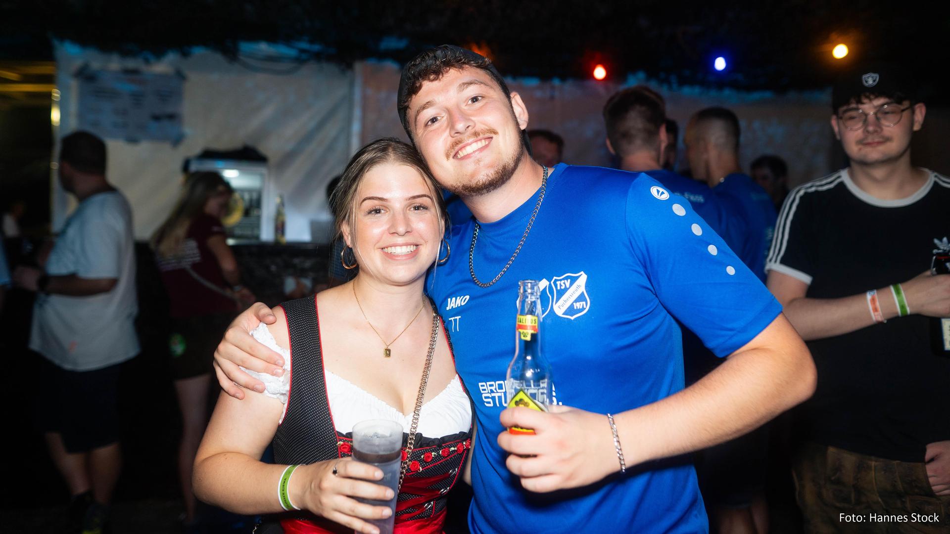 Das war die Flosser Kirwa am Samstag.  (Bild: Hannes Stock )