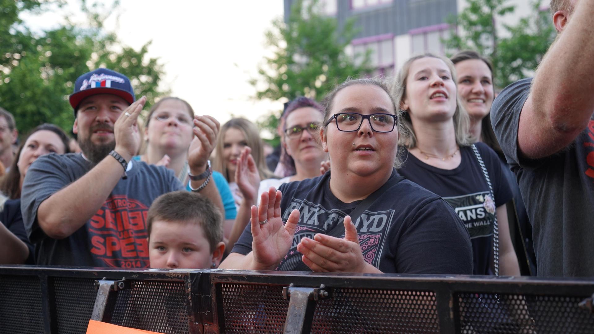 Die österreichische Band „Seiler und Speer” beim Campus Open Air 2023. (Bild: mcl)