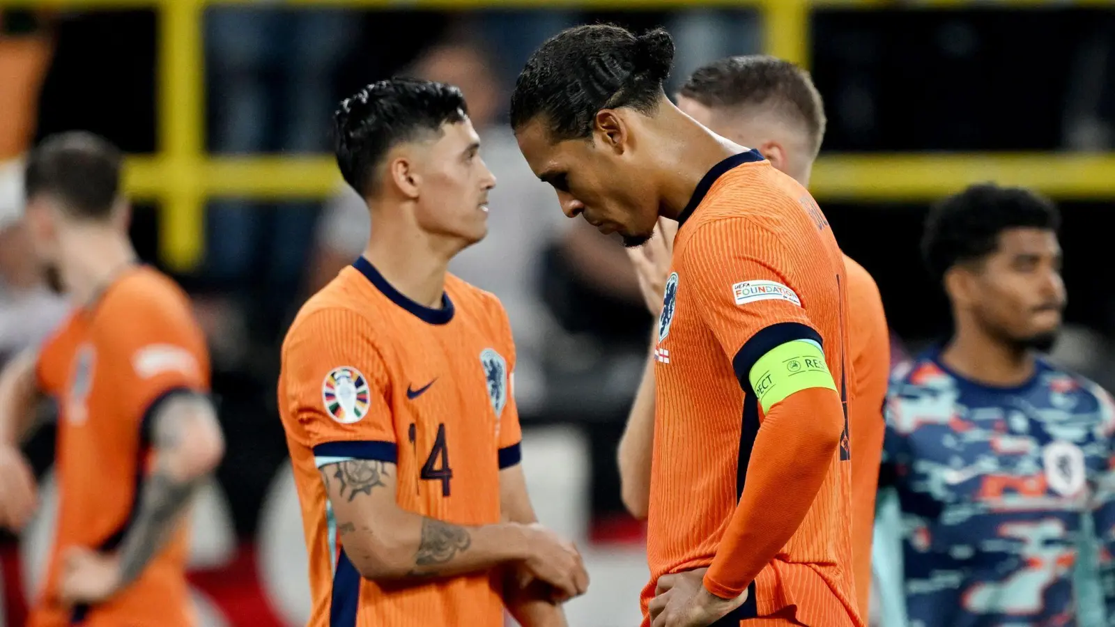 Für die Niederlande ist die EM nach der Niederlage im Halbfinale vorbei. (Bild: Bernd Thissen/dpa)