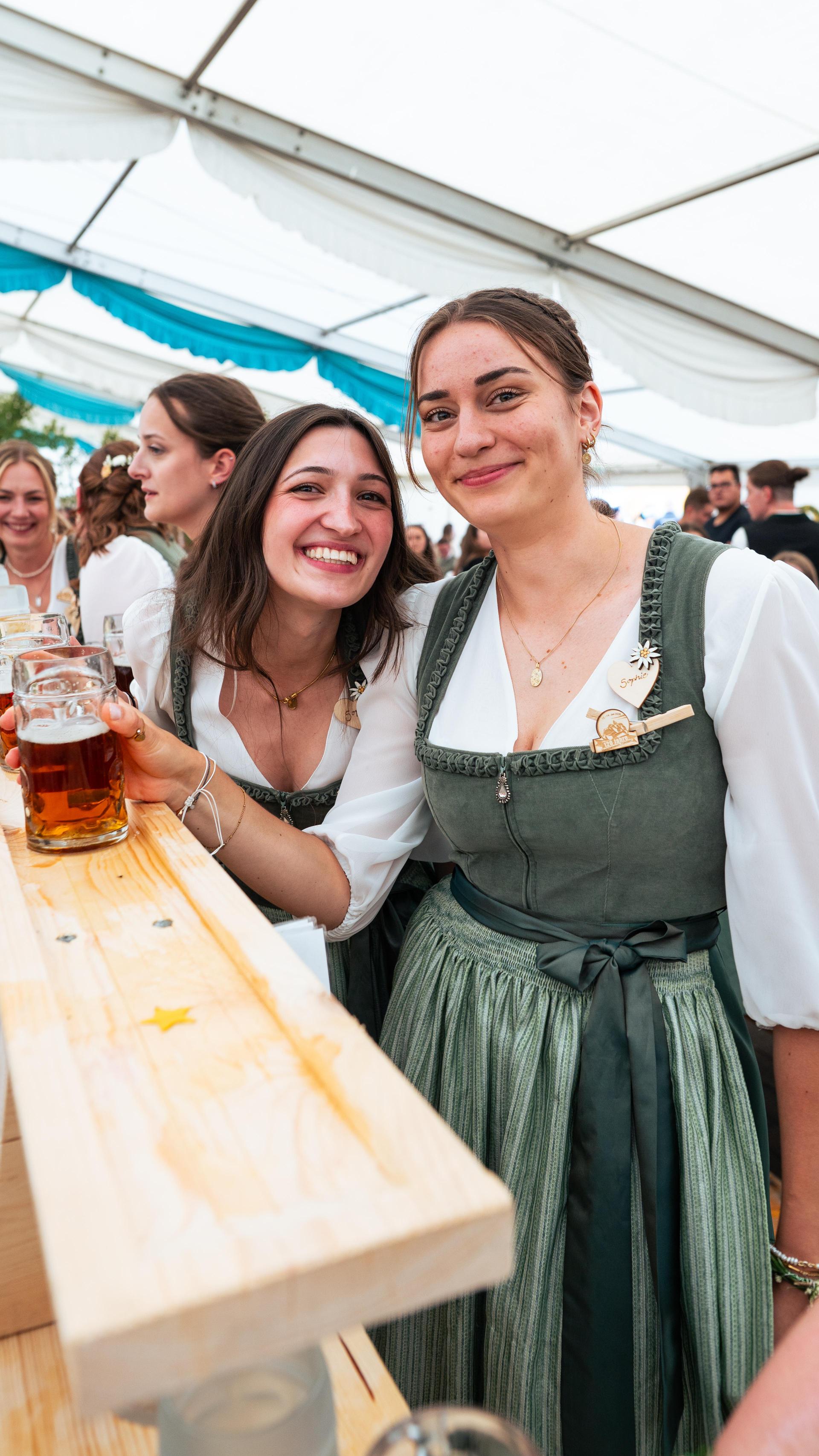 Der Burschenverein Parkstein feierte ein rauschendes Fest. (Bild: Hannes Stock)