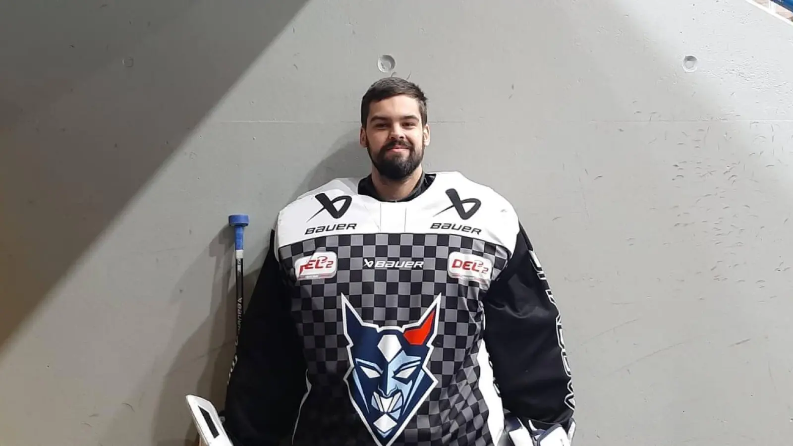 Ein neues Gesicht im Devils-Tor: Die Blue Devils lizensieren am Freitag kurzfristig den 21-jährigen Goalie Jakub Tichý.  (Bild: Blue Devils Weiden)