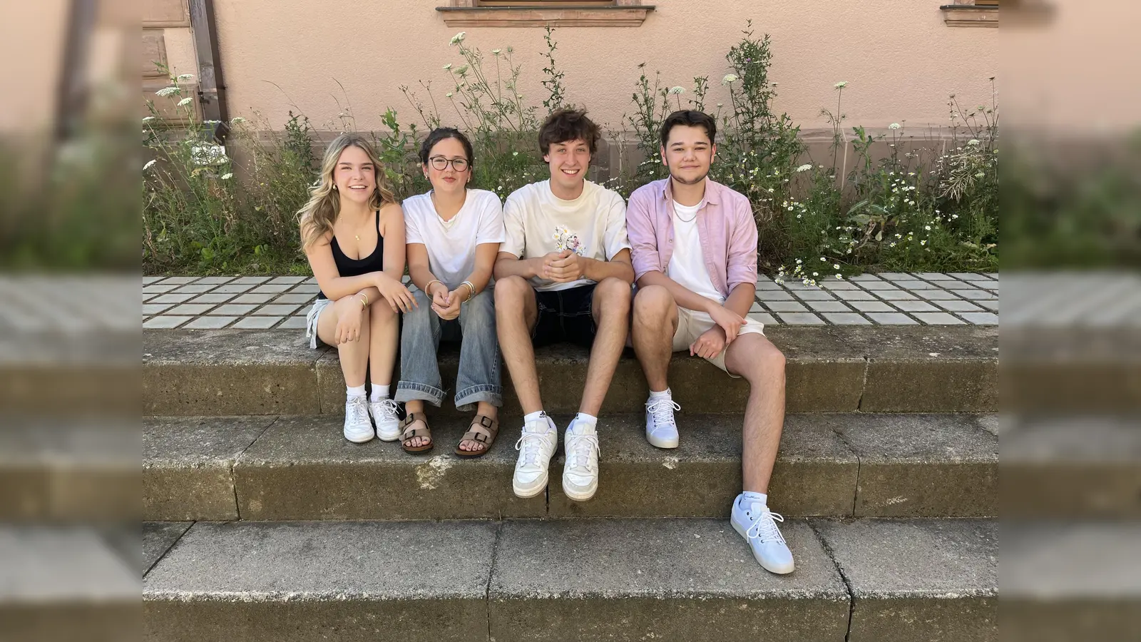 Der Arbeitskreis unter anderem mit Emilie, Anna-Lena, Stefan und Philipp organisiert das Open-Air am MRG.  (Bild: ama)