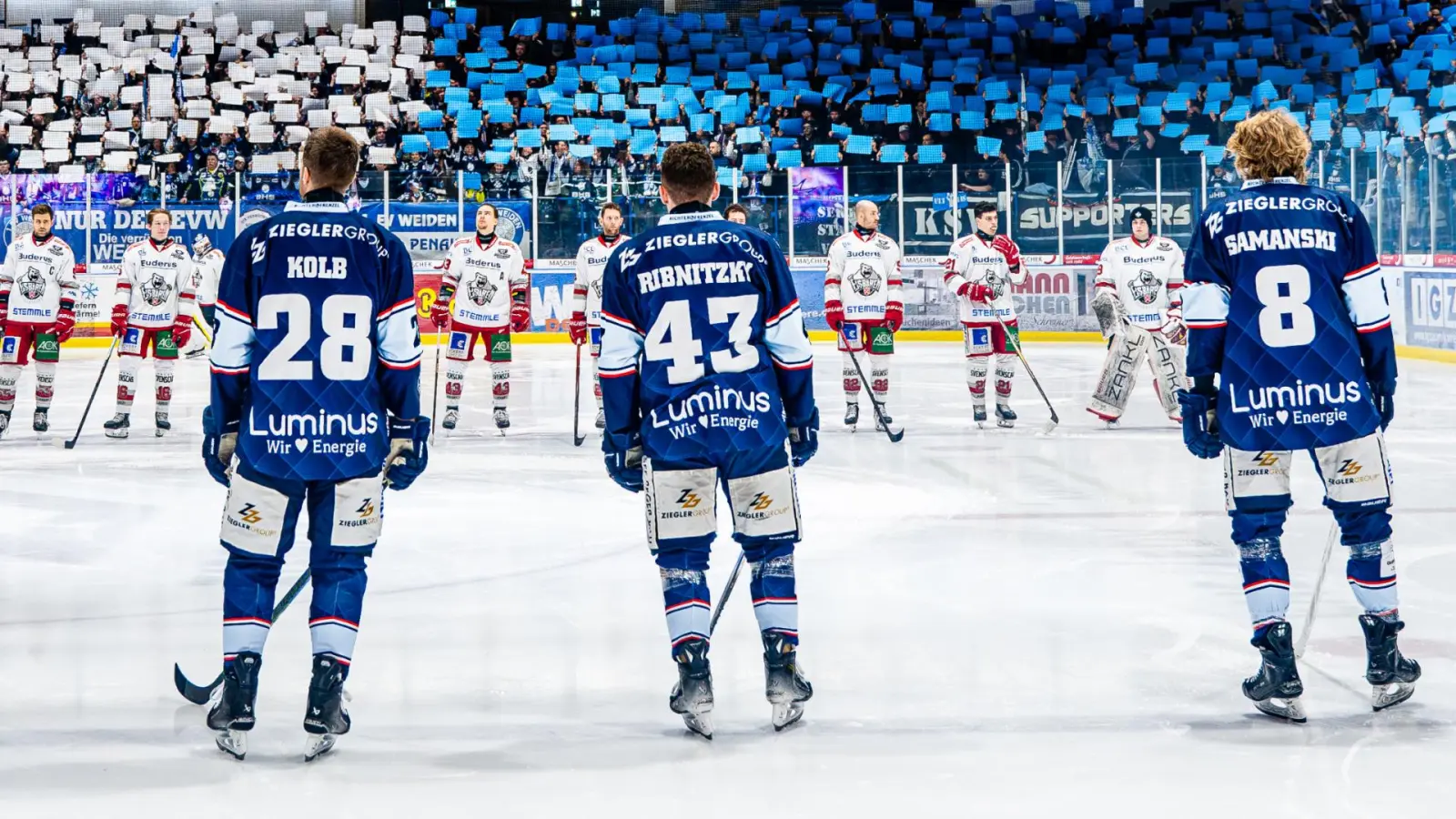 Die erste Testspiele der Blue Devils Weiden wurden terminiert.  (Archivbild: Elke Englmaier)