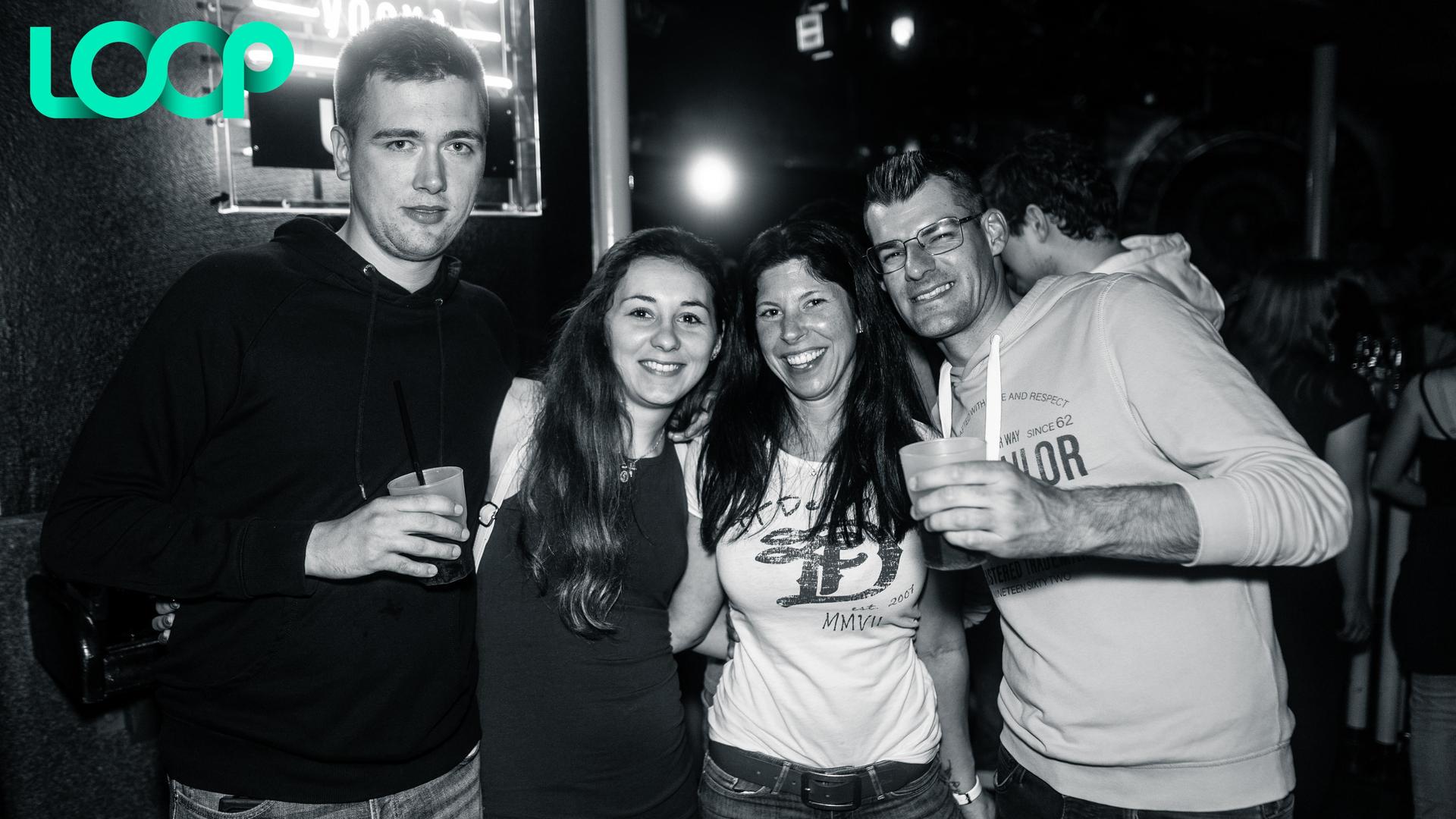 Die „School is out”-Party im Loop. (Bild: Hannes Stock)