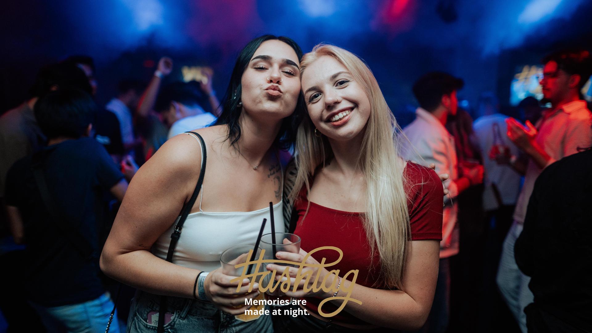 Der Club Hashtag in Weiden feiert die 2000er mit einer Partynacht. (Bild: Sebastian Reiter)