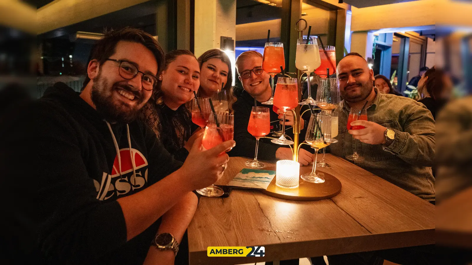 Black-Party in der Walküre Skybar. <br> (Bild: Justus Gregor)