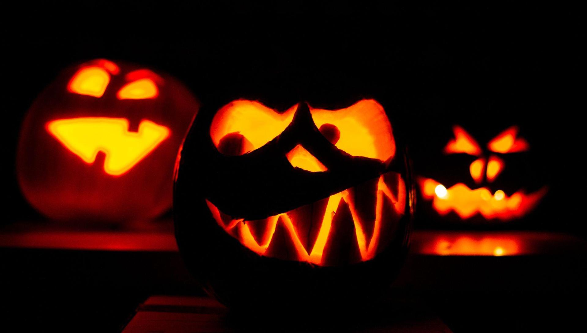 Am Samstag feiert man in und rund um Weiden Halloween.  (Symbolbild: Ole Spata/dpa)