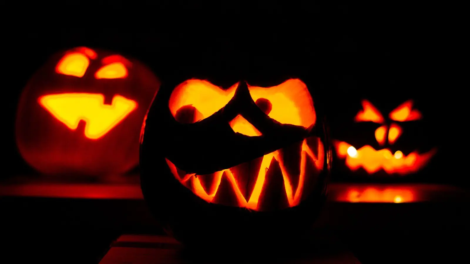 Am Samstag feiert man in und rund um Weiden Halloween.  (Symbolbild: Ole Spata/dpa)