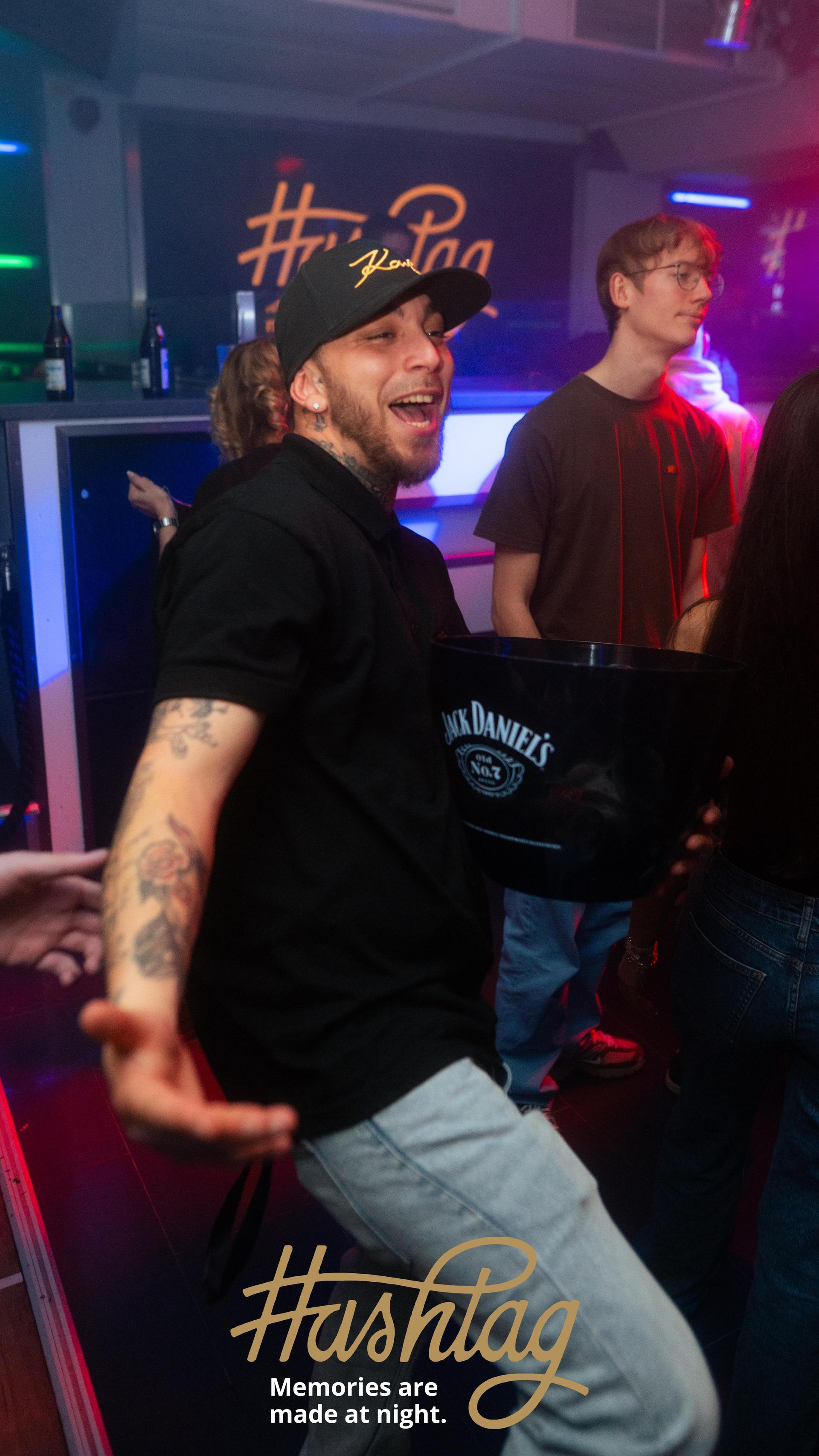 Im Hashtag ging es am Samstag in die zweite Runde der Party-Reihe Blacked Out. (Bild: Hannes Stock)