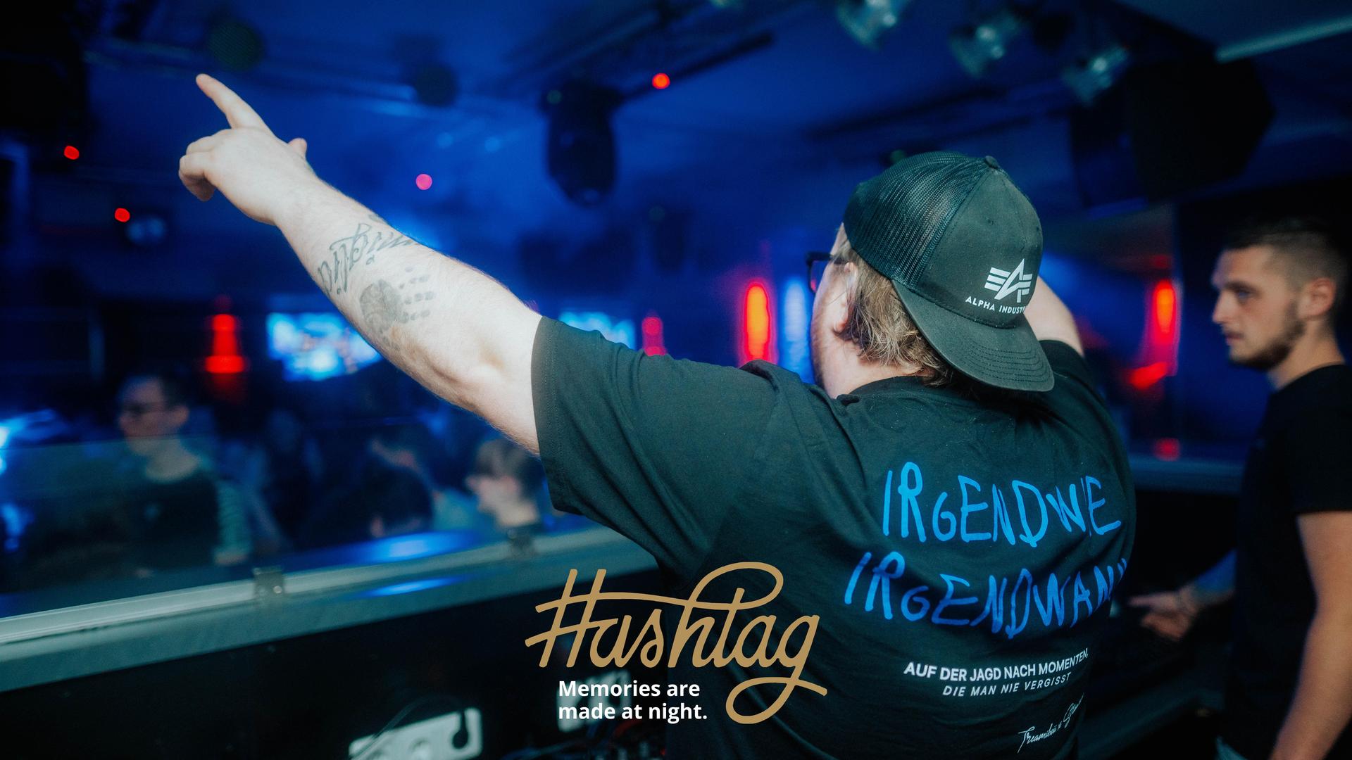 „Deine 2000er”: Das war das Motto bei der Party am Freitag im Hashtag Weiden. (Bild: Sebastian Reiter)