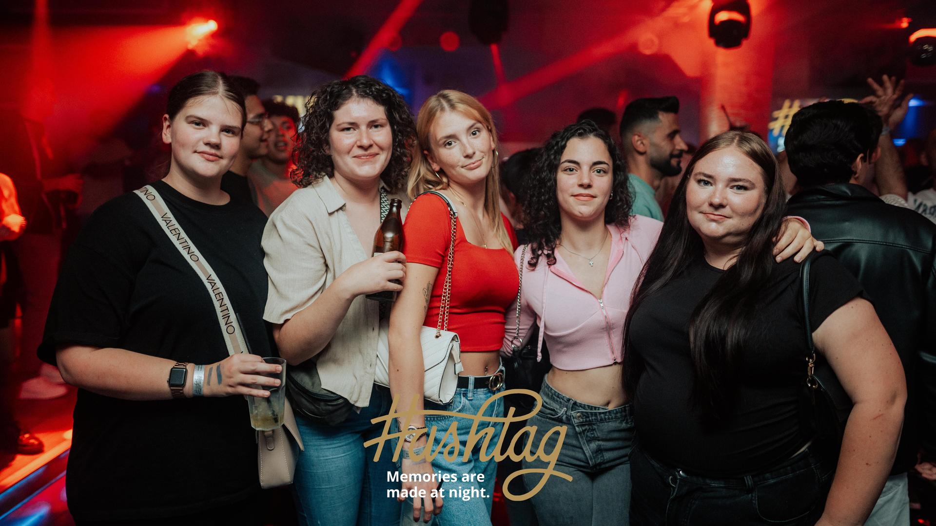 Der Club Hashtag in Weiden feiert die 2000er mit einer Partynacht. (Bild: Sebastian Reiter)