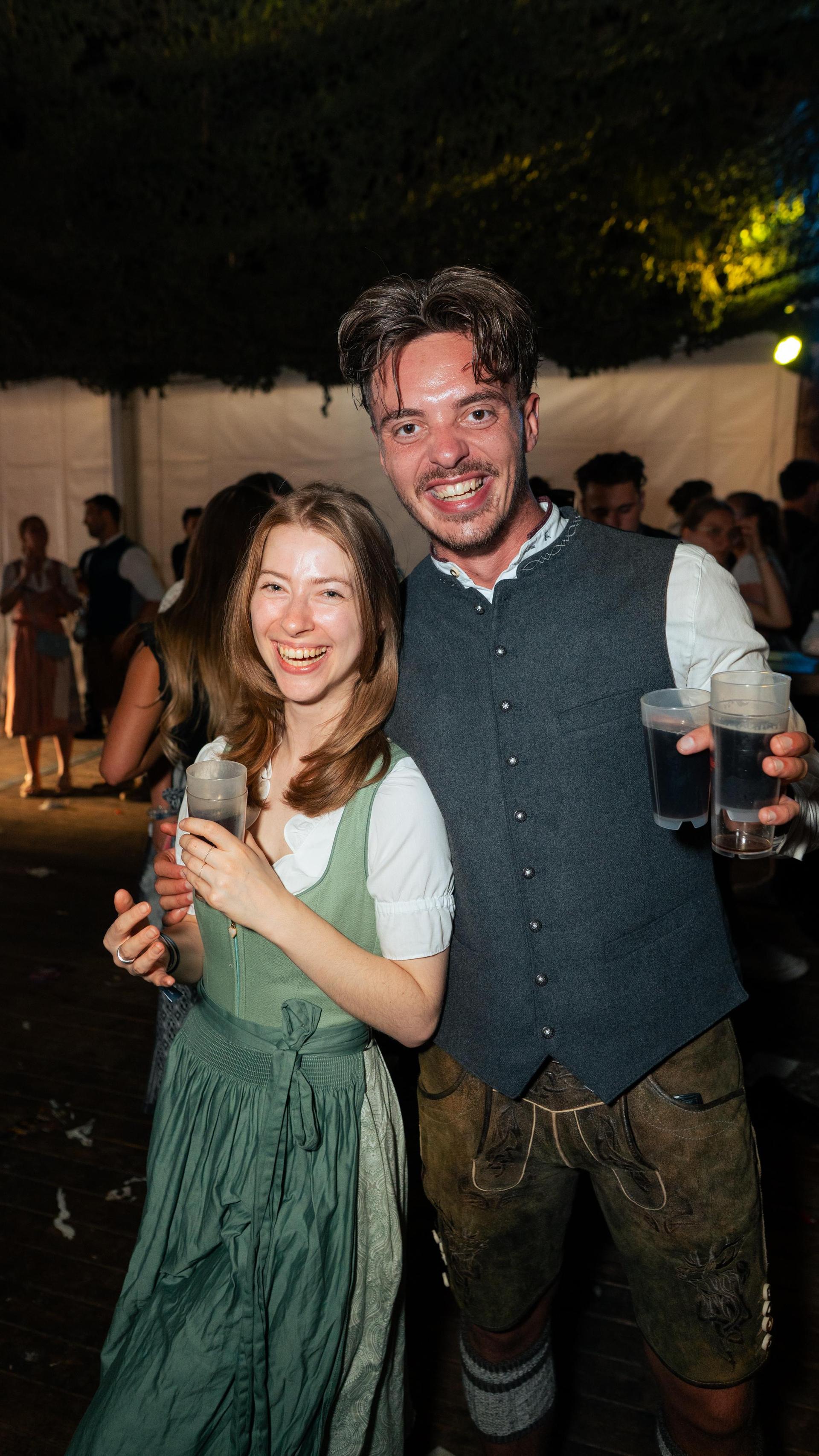 Das Finale der Kirwa in Floss. (Bild: Hannes Stock)