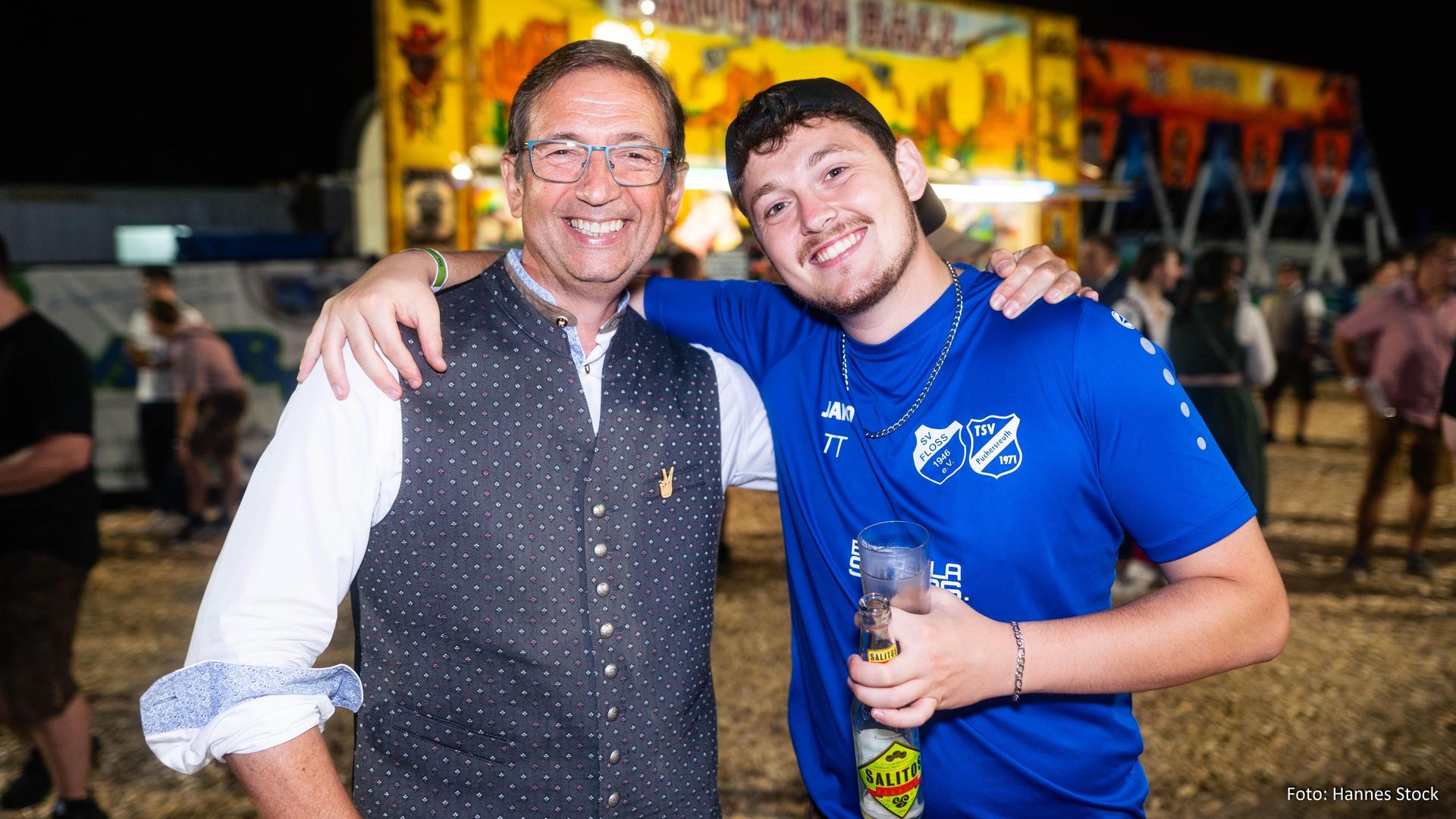 Das war die Flosser Kirwa am Samstag.  (Bild: Hannes Stock)