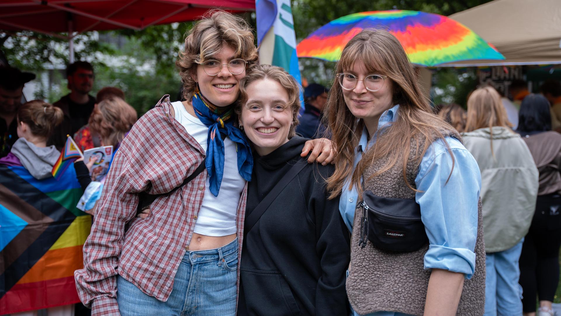 So war der erste CSD in Weiden. (Bild: Marina Gube)