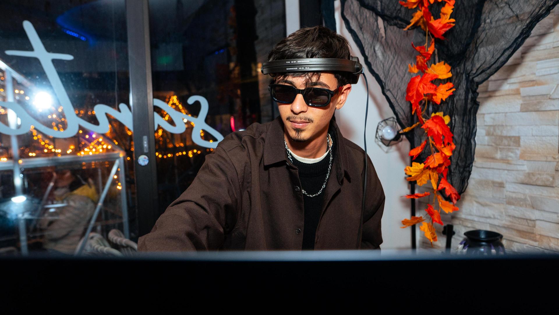 Exklusive Einblicke in die Halloween-Party in der Santorino-Bar. (Bild: Hannes Stock)