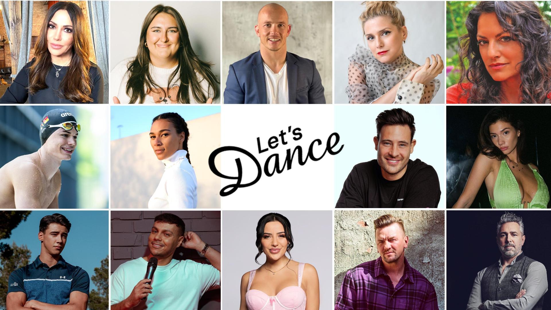 Diese 14 Kandidatinnen und Kandidaten sind bei der 18. Staffel „Let's Dance” dabei. (Bildmontage: RTL )