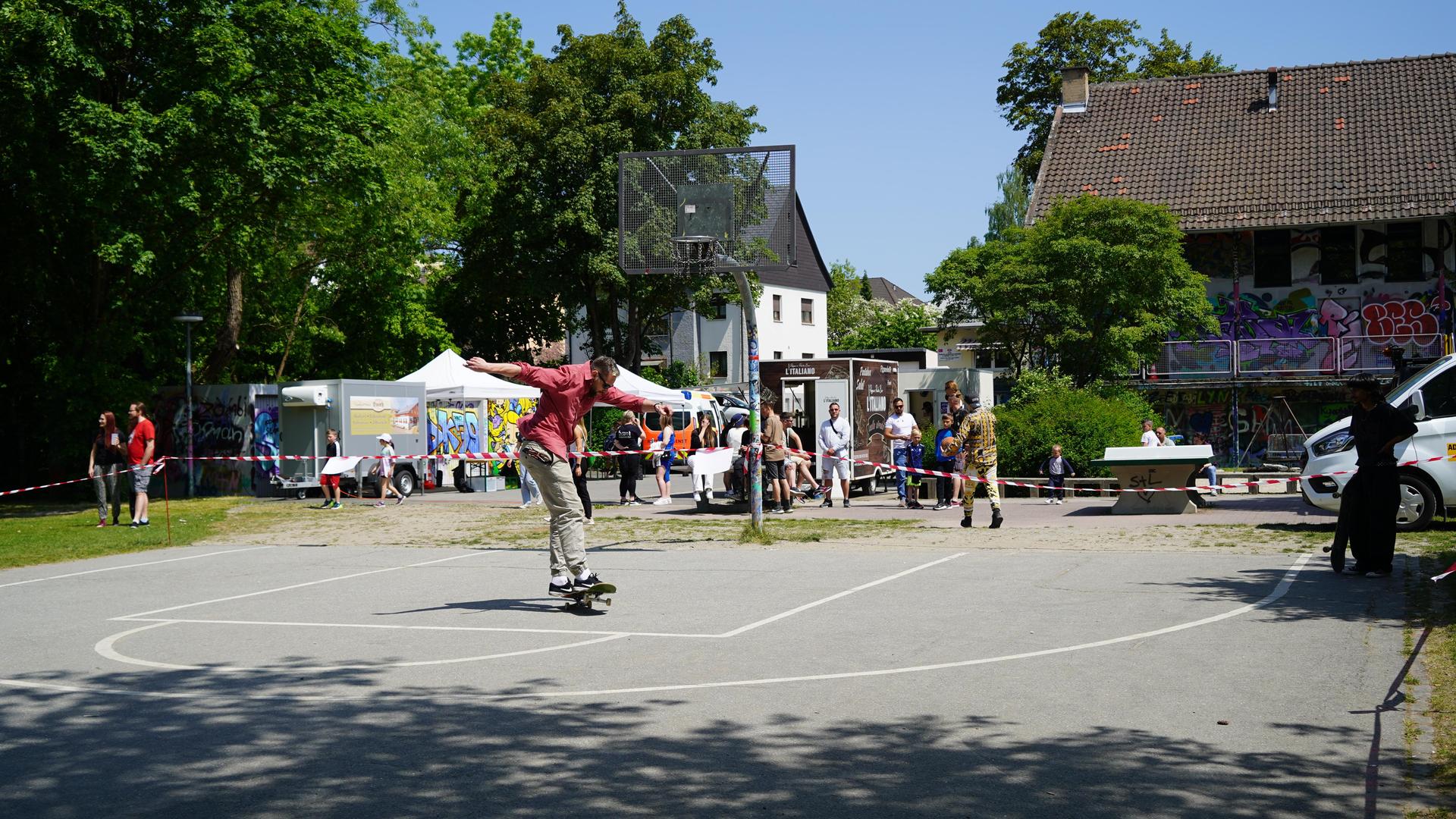 Der 2. Skatecontest in Weiden.  (Bild: mcl)