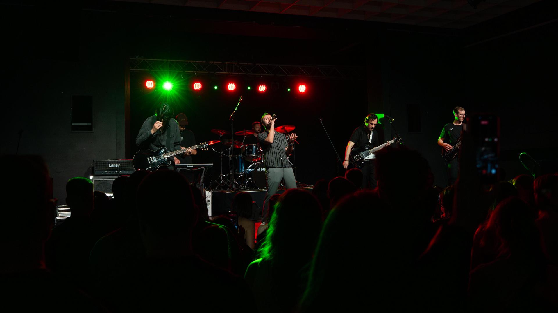 Bandcontest „Weiden tobt” im JUZ in Weiden. (Bild: Marina Gube)