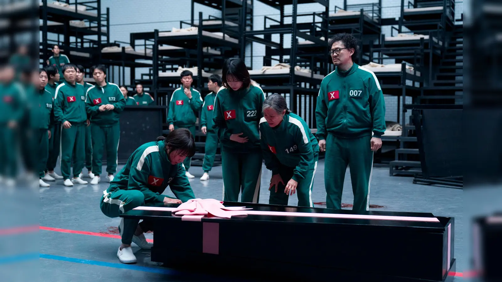 „Squid Game“ geht Ende Juni mit der finalen Staffel zu Ende. (Bild: Noh Ju-Han / Netflix/dpa)