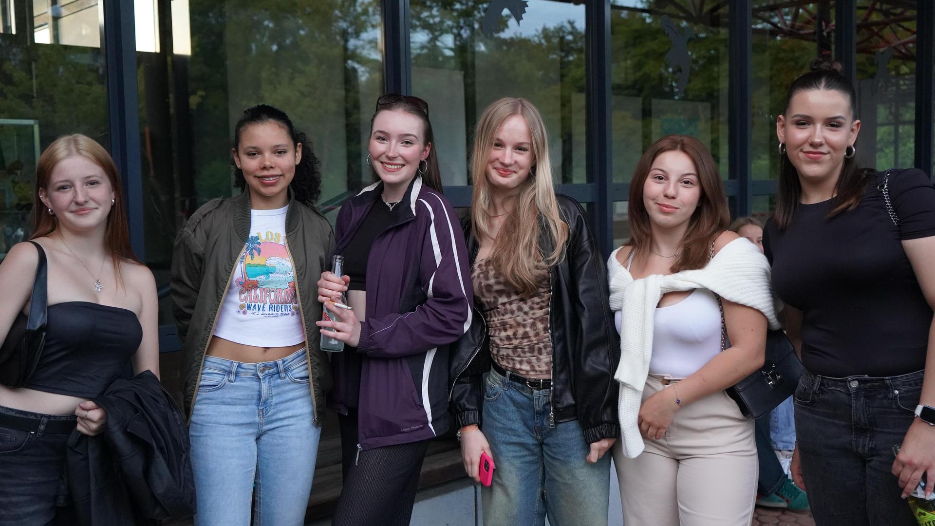 Die Beachparty am Elly-Heuss-Gymnasium. (Bild: mcl)