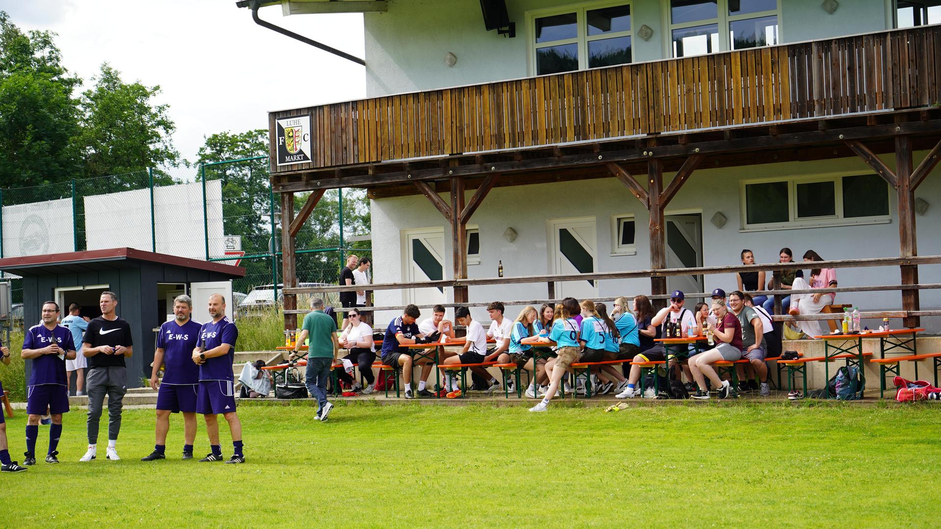 Das Elfmeterturnier beim FC Luhe-Markt. (Bild: mcl)