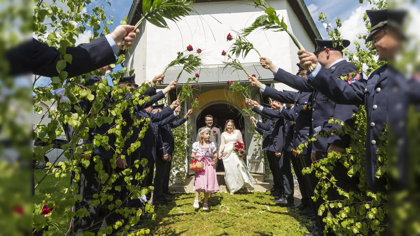 Hochzeit Lengenfeld. (Bild: exb)
