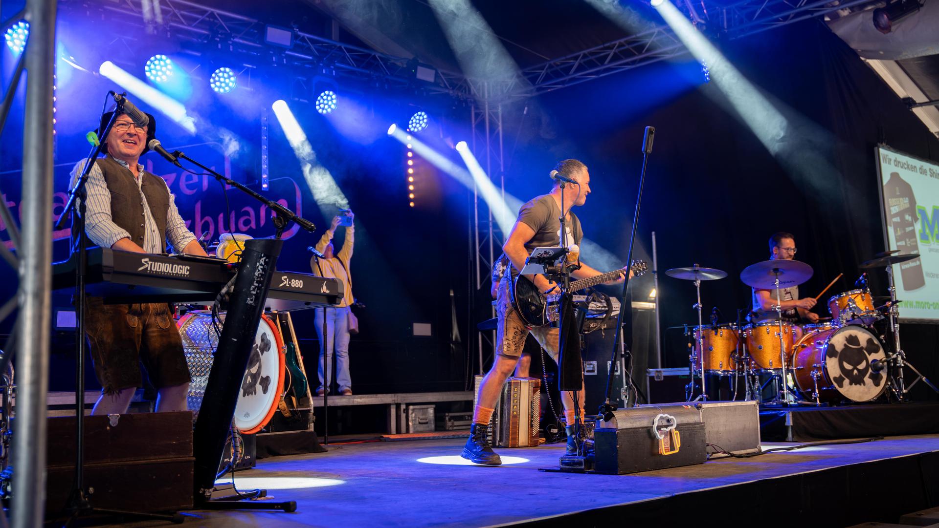 Highlights vom Flosser Kirwa Frühschoppen. (Bild: Marina Gube)