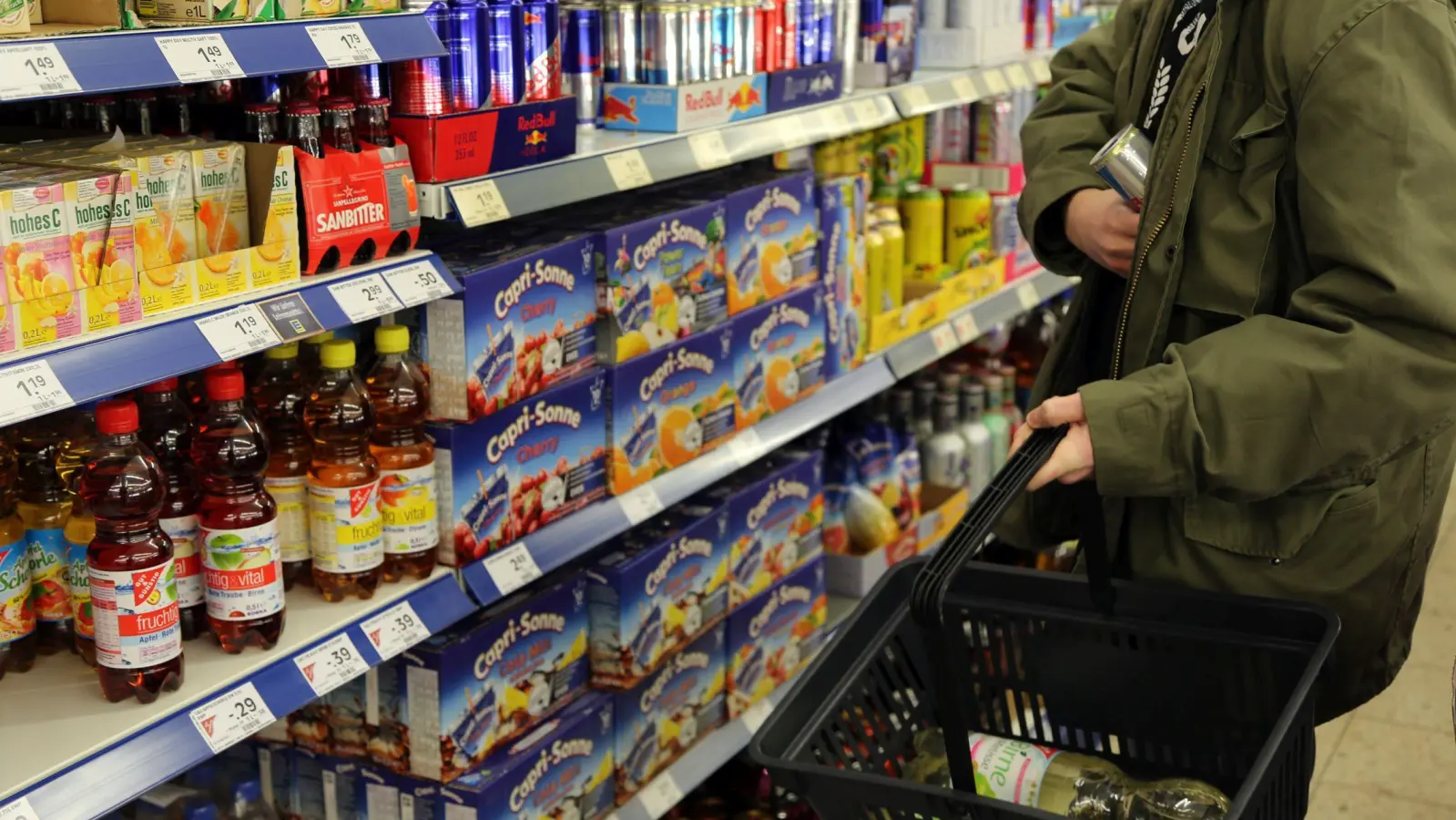 Diebstahl im Supermarkt. (Symbolbild: Götz)