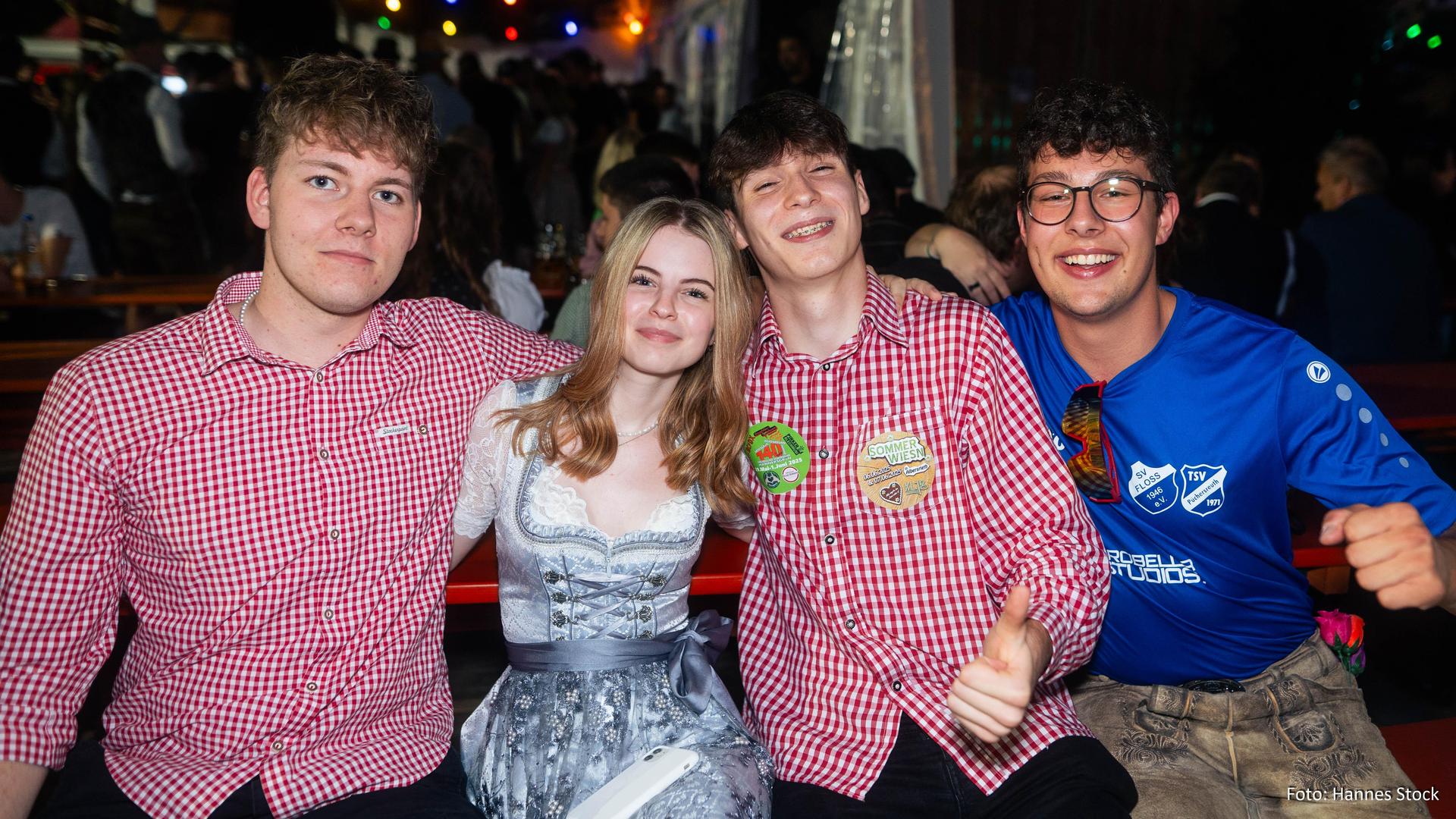 Das war die Flosser Kirwa am Samstag.  (Bild: Hannes Stock )