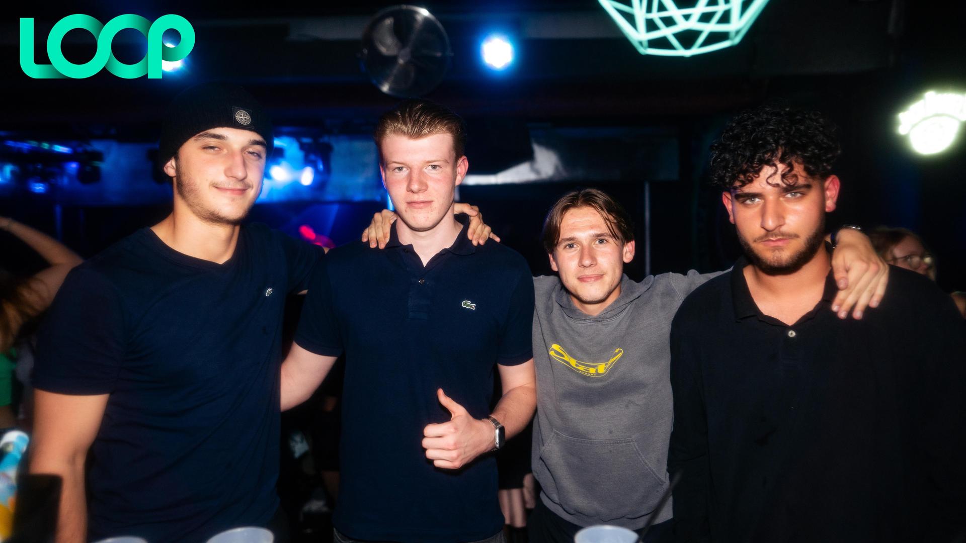 Die „School is out”-Party im Loop. (Bild: Hannes Stock)