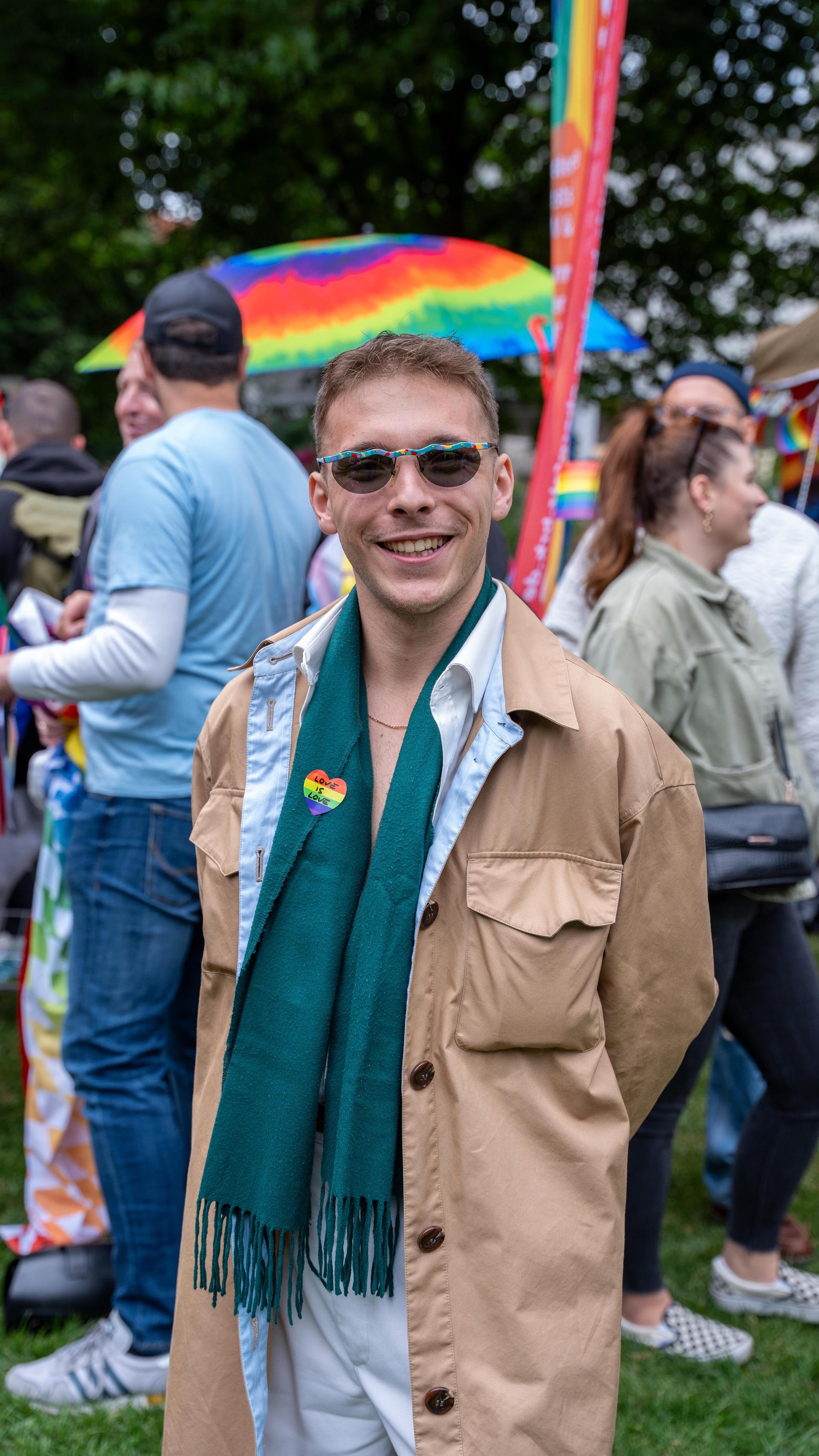 So war der erste CSD in Weiden. (Bild: Marina Gube)