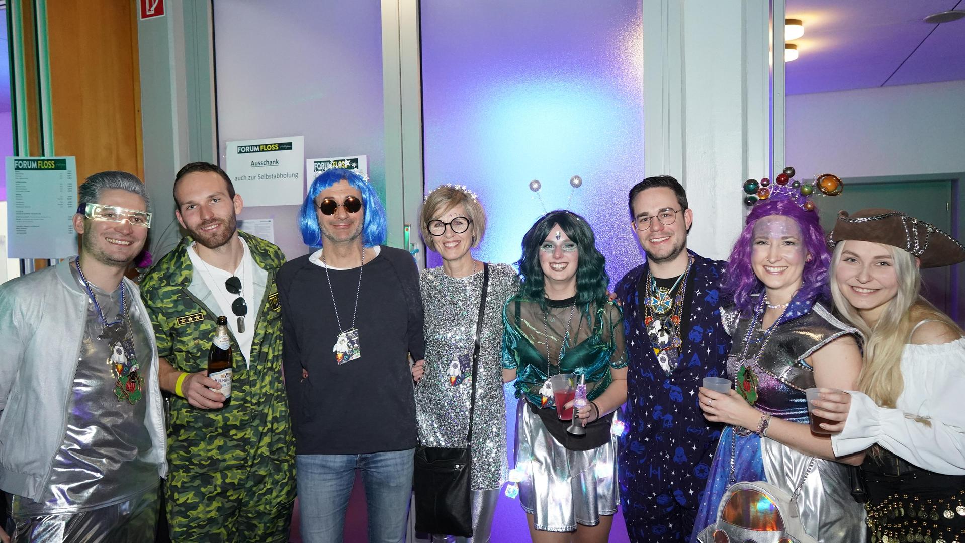 Die 1. Flosser Narrennacht 2026. (Bild: mcl)