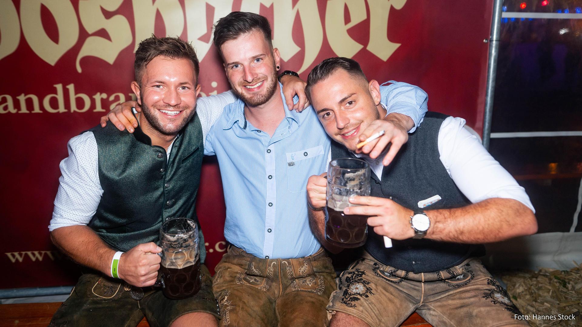 Das war die Flosser Kirwa am Samstag.  (Bild: Hannes Stock)