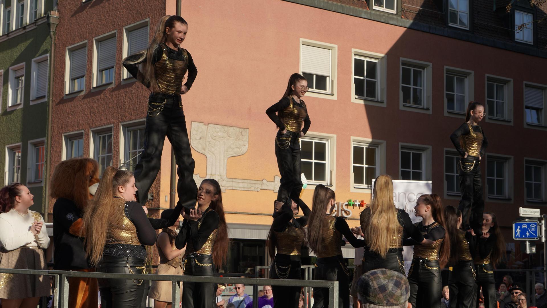 So war der Faschingsdienstag in der Weidener Innenstadt. (Bild: mcl)