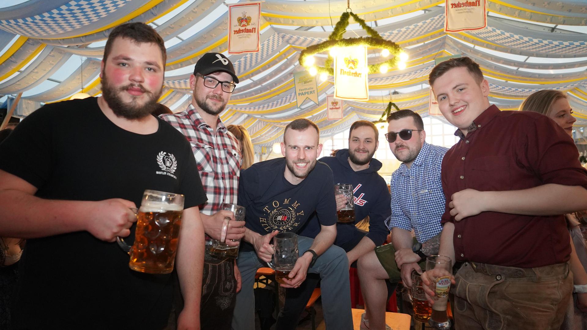 Der Dienstag auf dem Weidener „Frühlingsfest” 2025. (Bild: mcl)