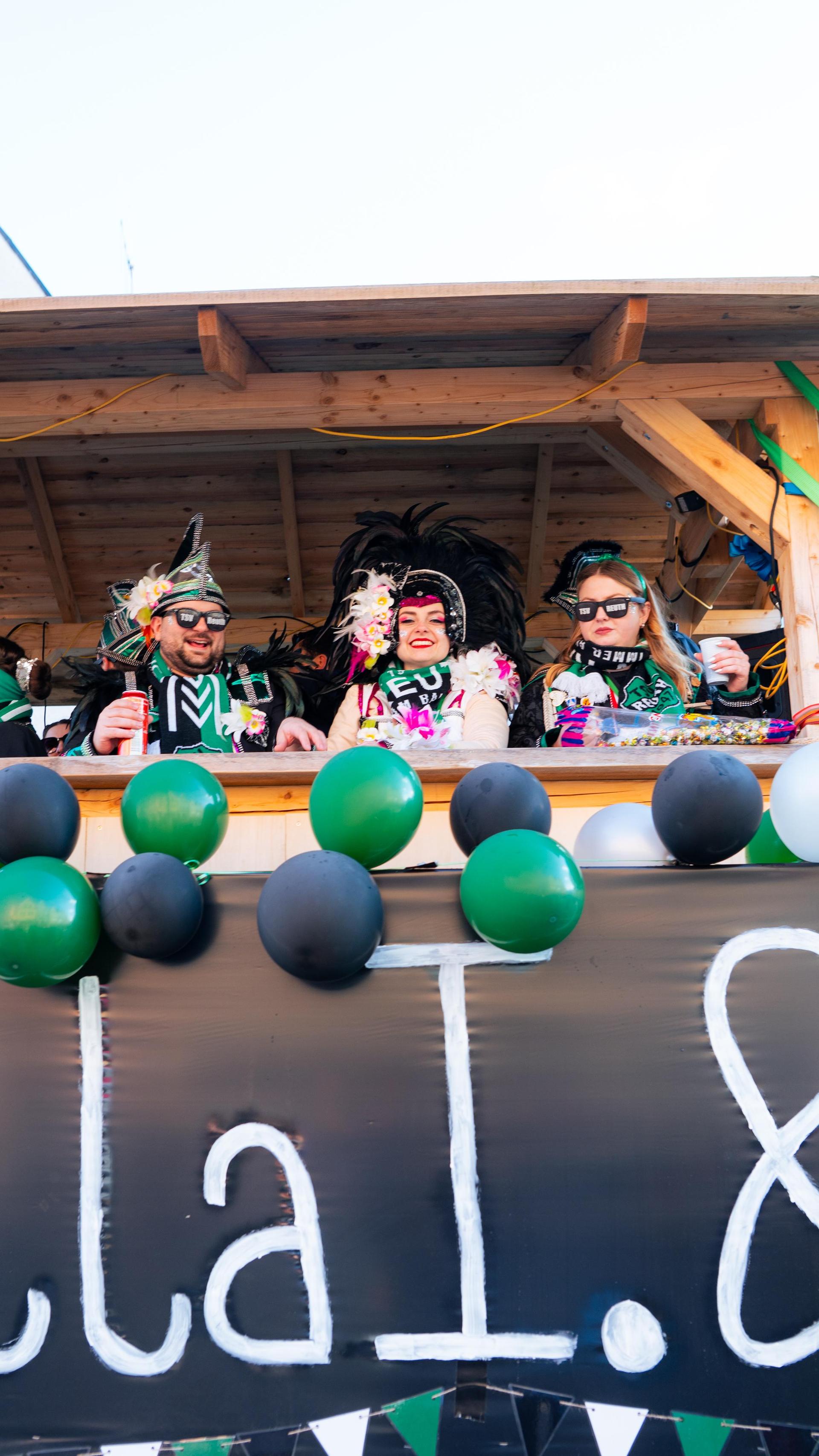 Erst Faschingszug, dann Afterparty in Neustadt. Wir haben die Bilder.  (Bild: Hannes Stock)