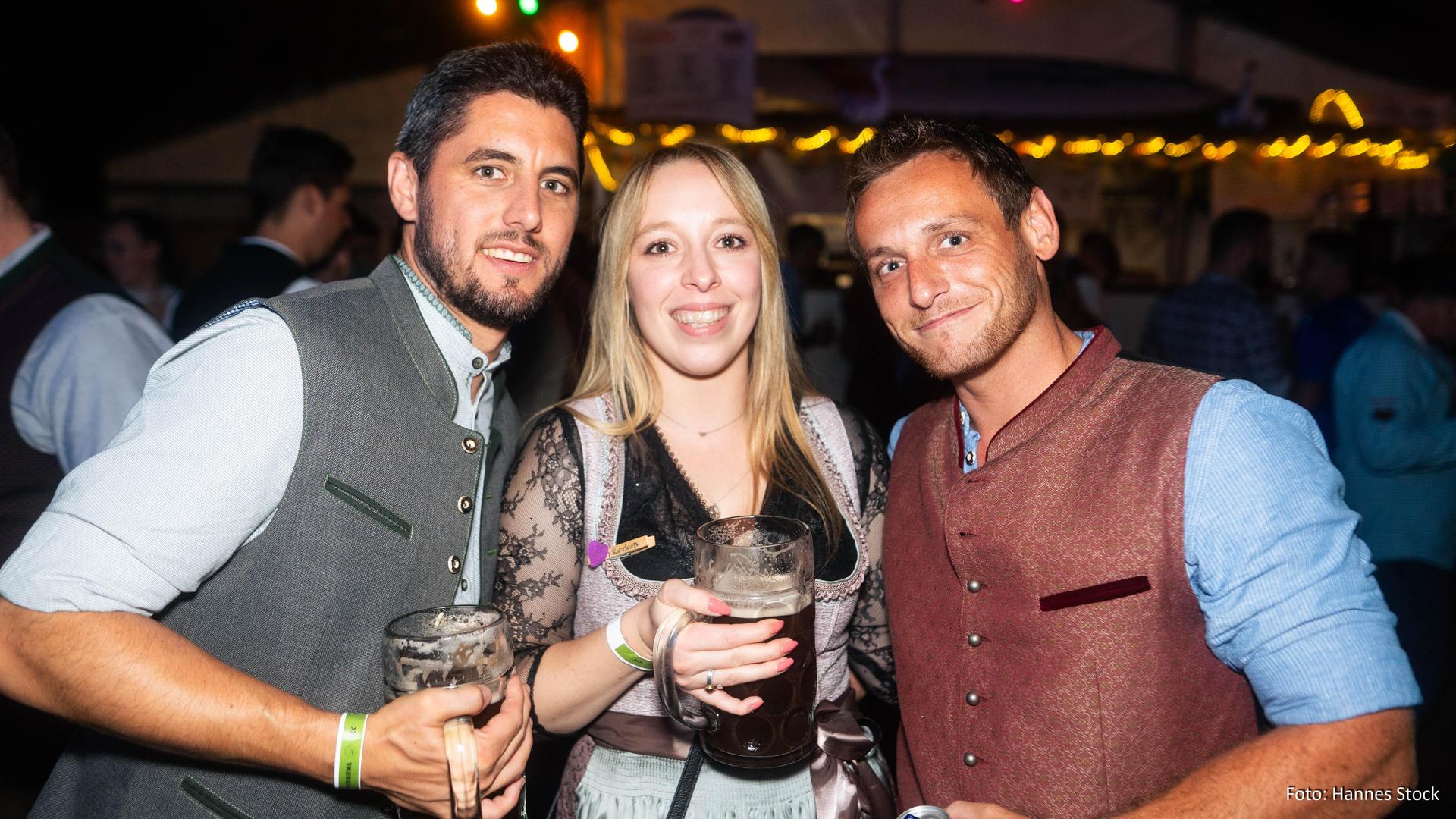 Das war die Flosser Kirwa am Samstag.  (Bild: Hannes Stock )