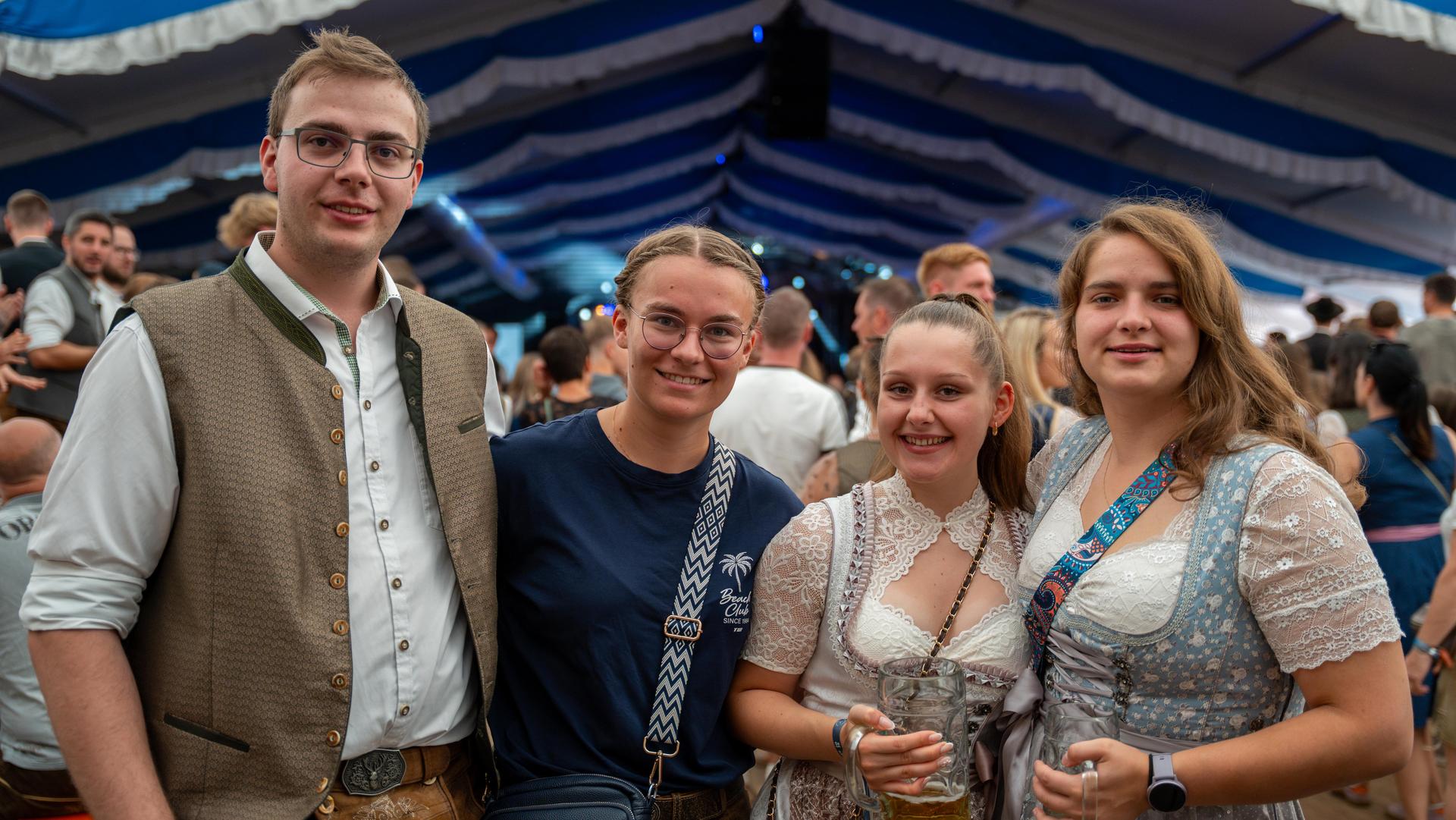 Highlights vom Flosser Kirwa Frühschoppen. (Bild: Marina Gube)