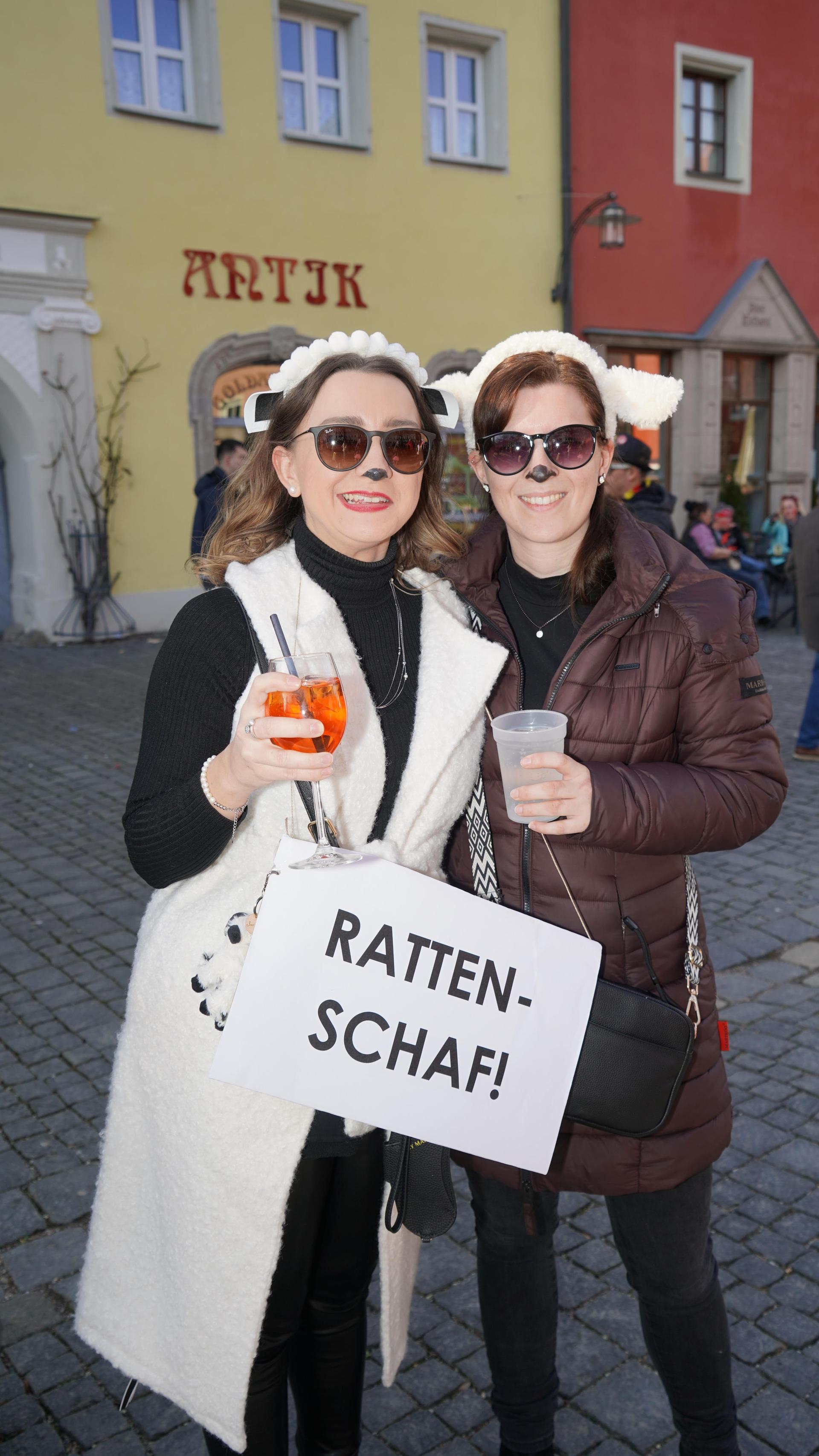 So war der Faschingsdienstag in der Weidener Innenstadt. (Bild: mcl)