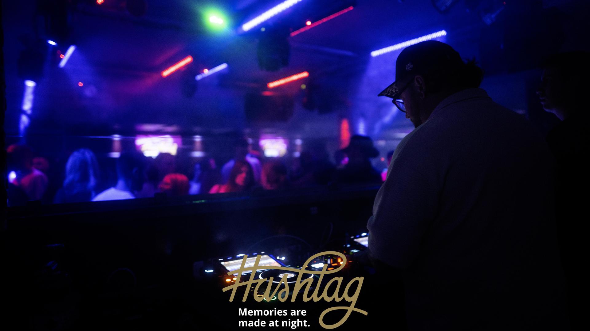 DJ Michael B. sorgte im Hashtag für die richtige Musik. Das sind die Bilder des Abends. (Bild: Hannes Stock)