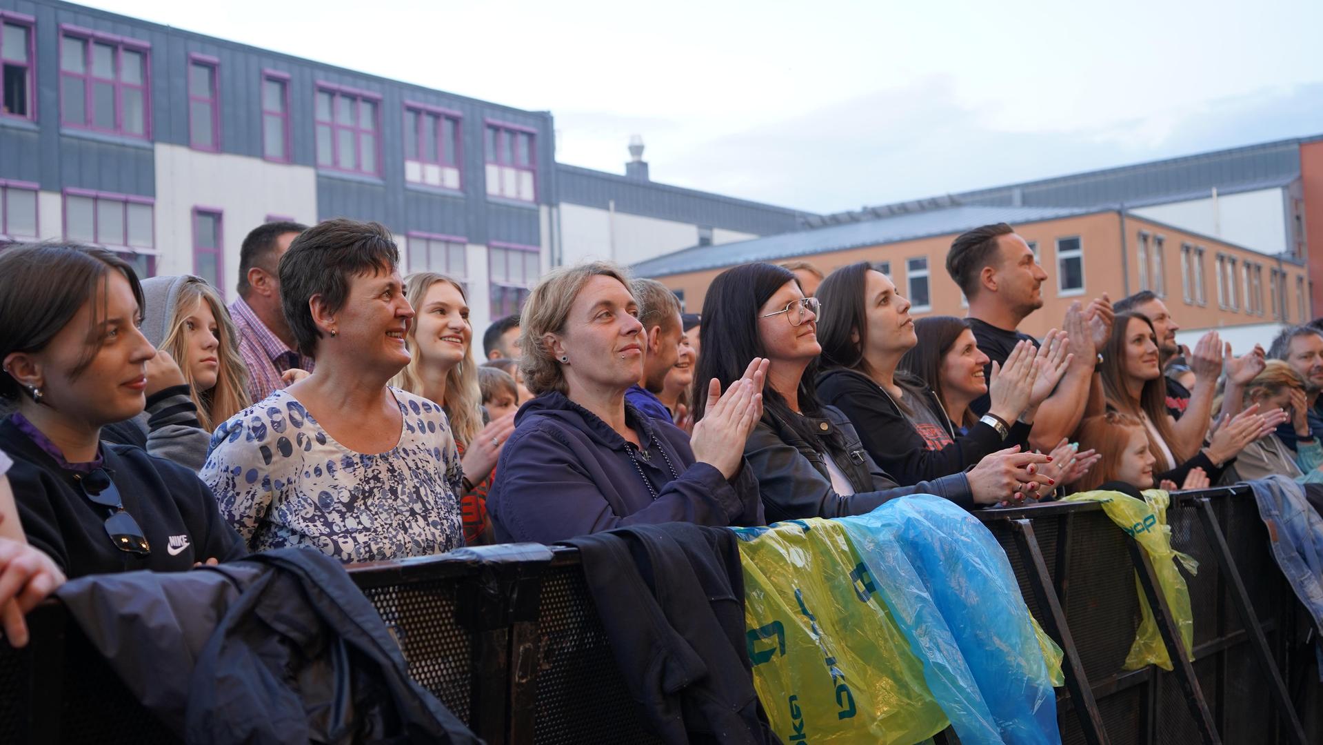 Die österreichische Band „Seiler und Speer” beim Campus Open Air 2023. (Bild: mcl)