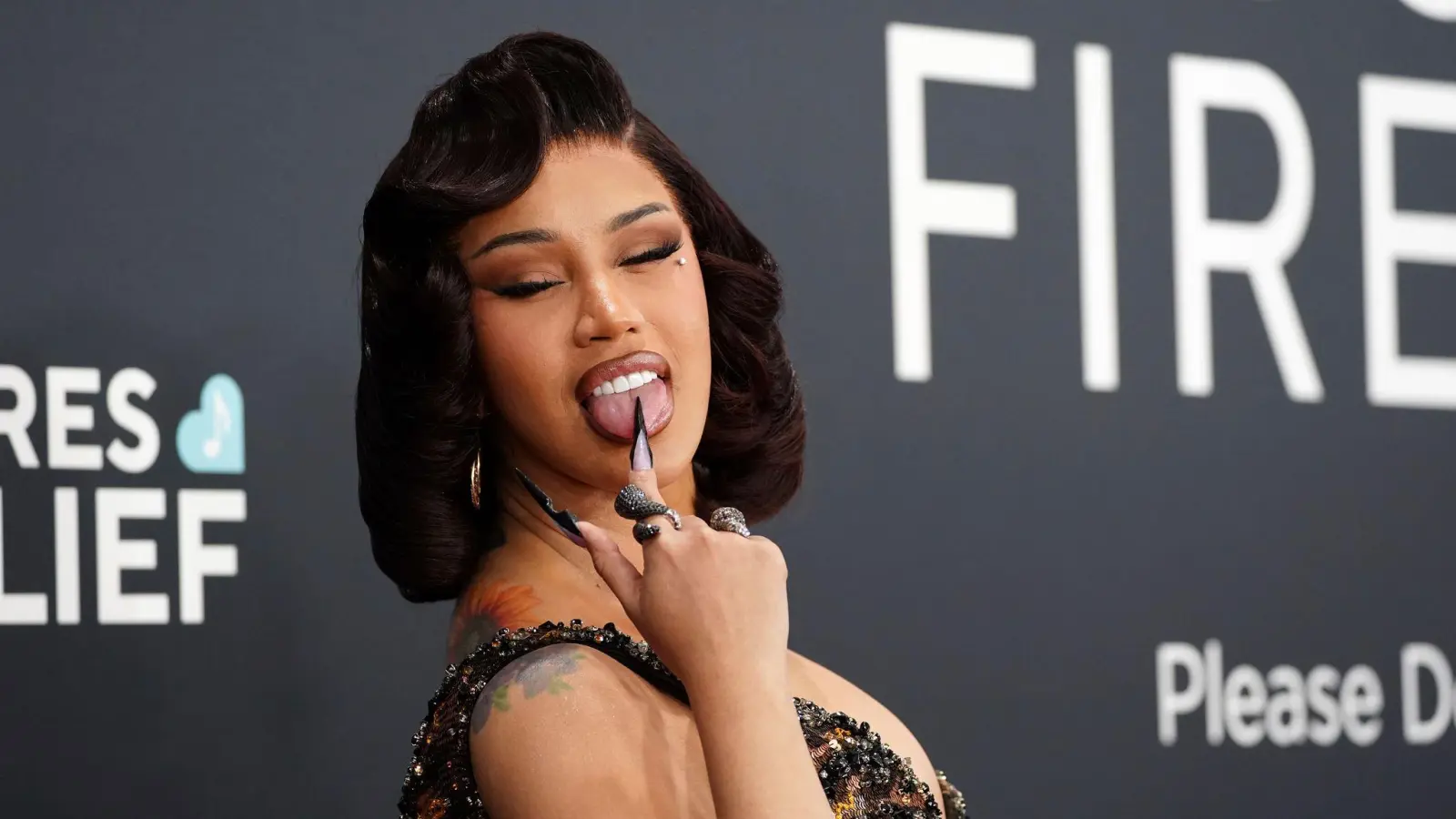 Cardi B ist zum vierten Mal Mutter geworden. (Archivbild) (Bild: Jordan Strauss/Invision/dpa)