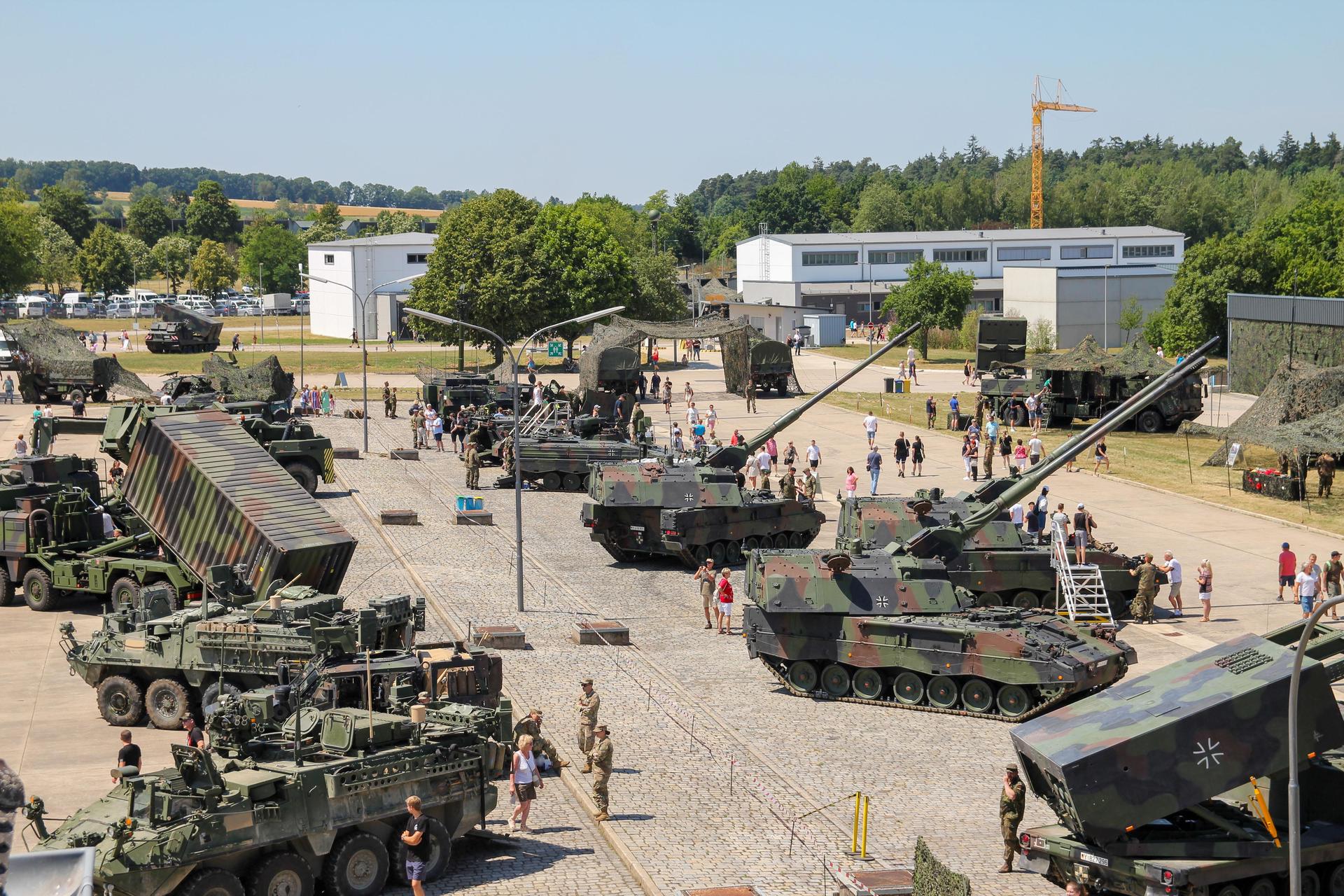 Tag der offenen Tür bei der Bundeswehr. (Bild: Lea Stecher)