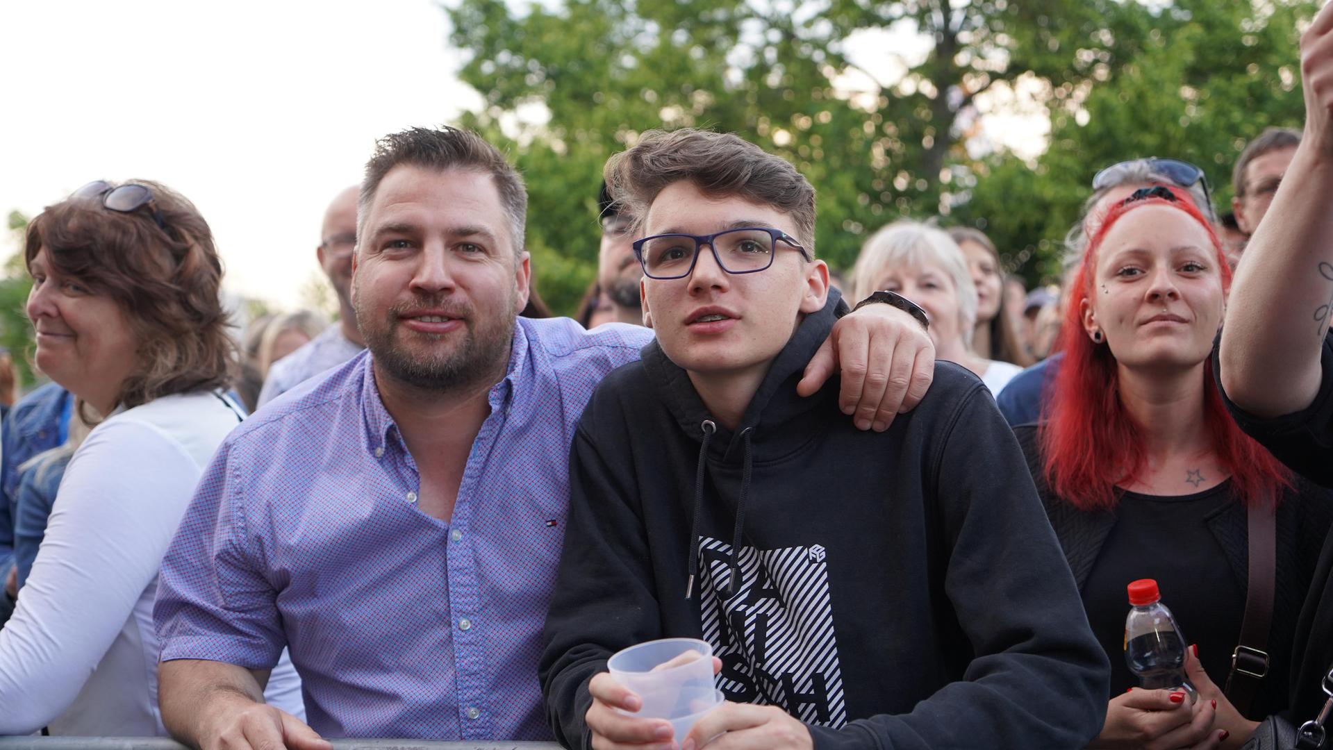 Die österreichische Band „Seiler und Speer” beim Campus Open Air 2023. (Bild: mcl)