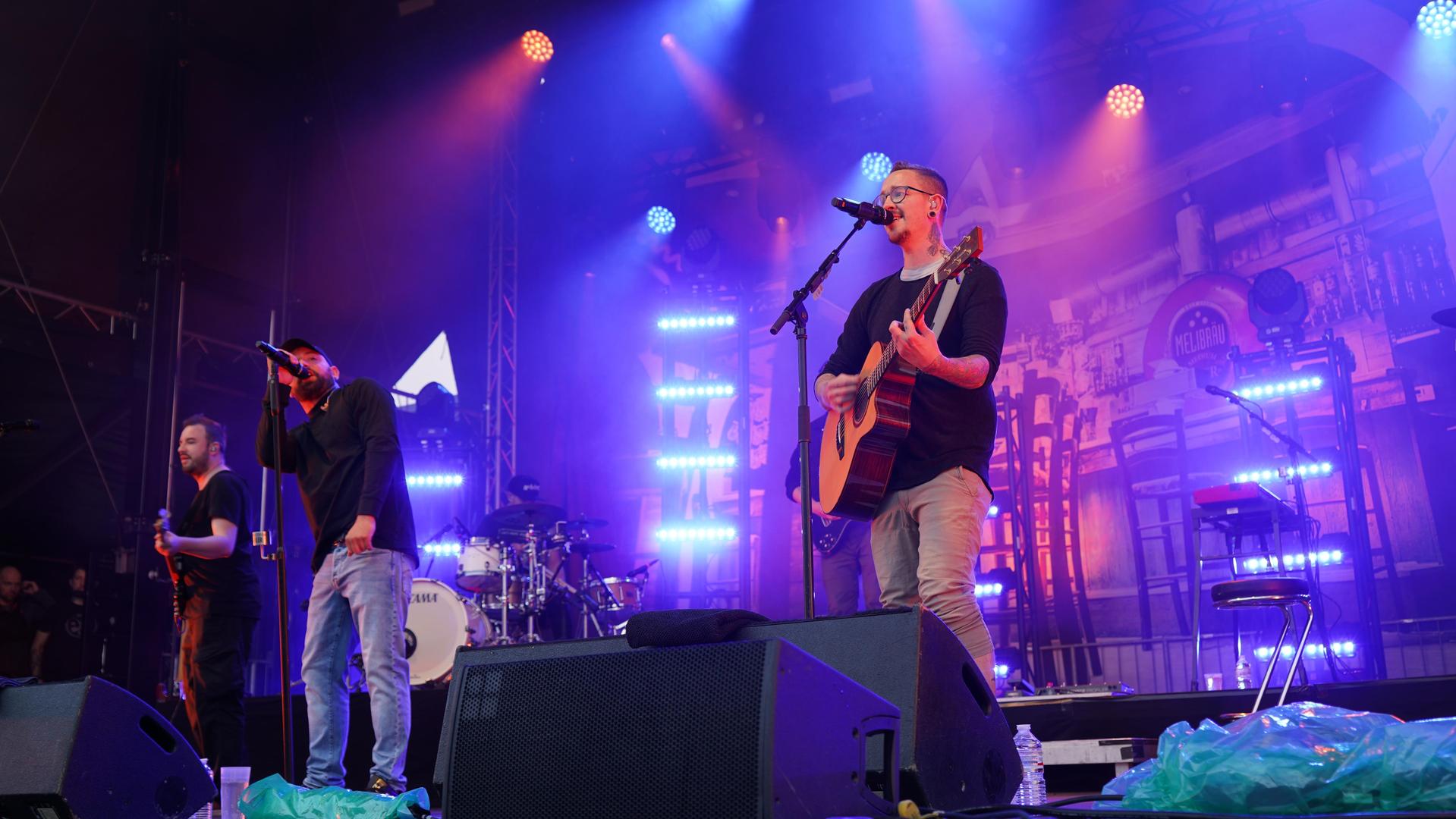 Die österreichische Band „Seiler und Speer” beim Campus Open Air 2023. (Bild: mcl)