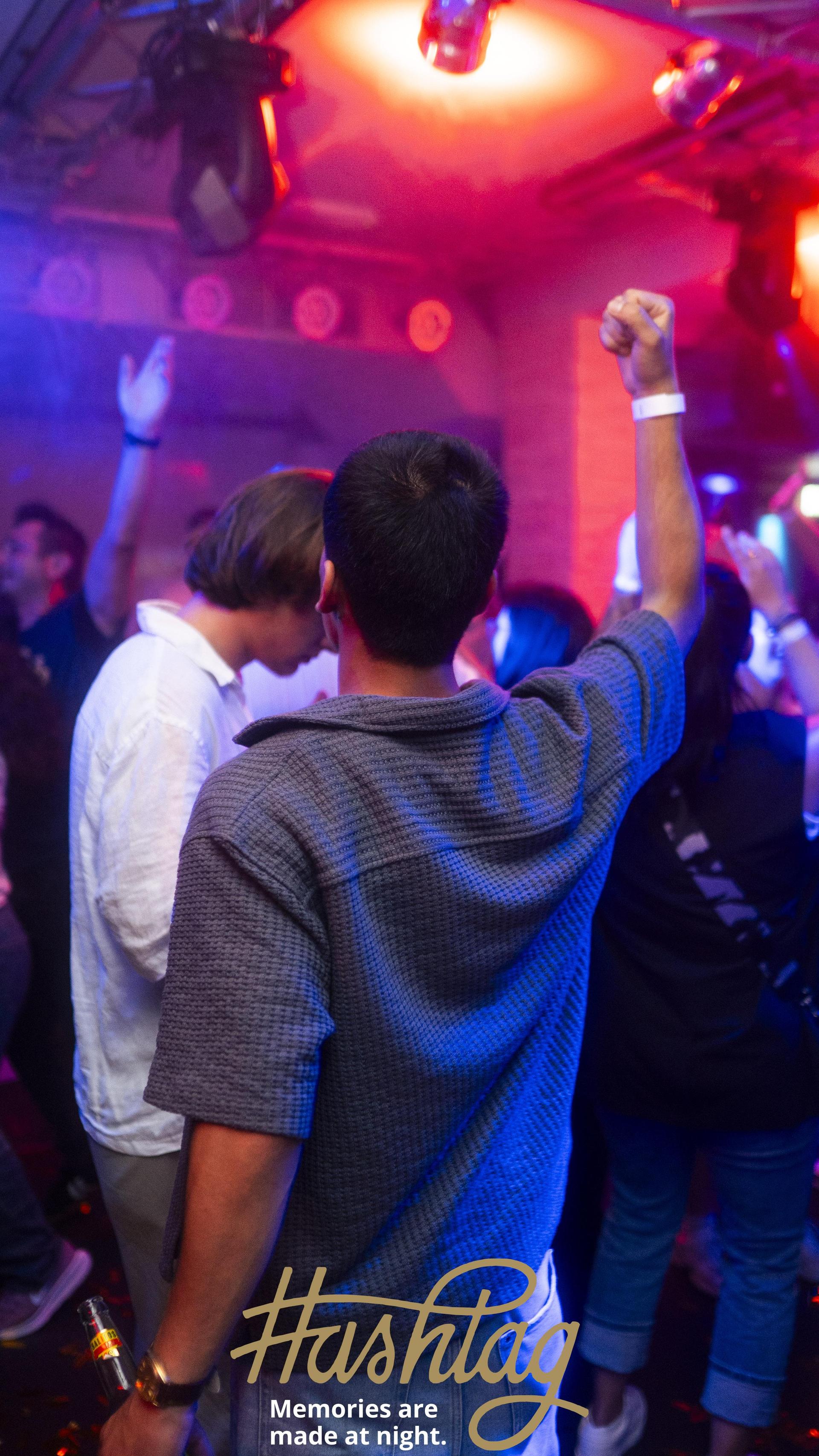 Die Bürgerfest-Aftershowparty im Hashtag Weiden. (Bild: Hannes Stock)